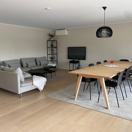 Hus med pool nära havet Villa Falkenberg Exteriör bild